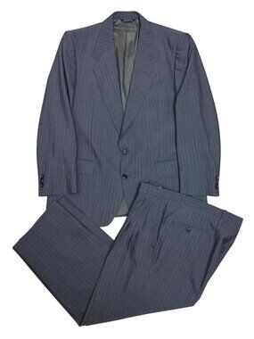 VINTAGE MOORES Wool Suit Retro Luxury Blazer & Dress Pants Mens 42R